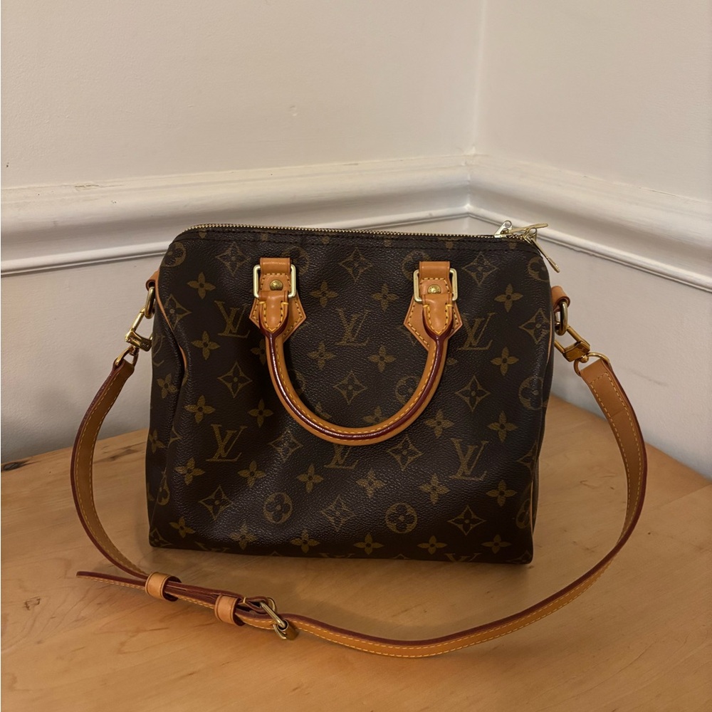 Louis Vuitton Speedy 25 Bandoulierre Monogram